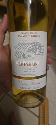 Sudoeste Côtes de Gascogne Le Perréou Prestige Não Sazonado