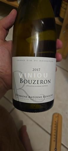 Bourgondië Bouzeron Domaine Antoine Reniaume 2017