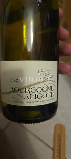 Bourgogne Bourgogne-aligoté Cave de Bissey 2018