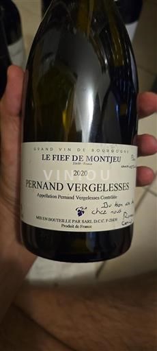Burgundsko Pernand-Vergelesses Le Fief de Montjeu 2020