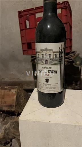 Bordeaux Saint-Julien Grand Cru Léoville Barton 1992