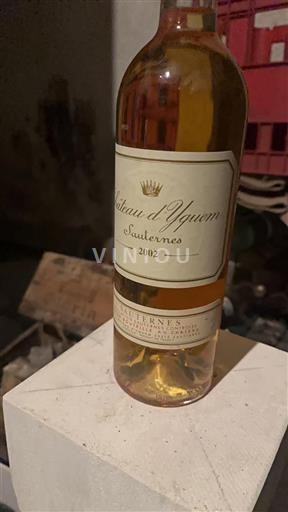 Bordeaux Sauternes Premier Cru Supérieur Château Yquem 2002