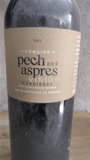 Languedoc Corbières Domaine Pech des Aspres 2022