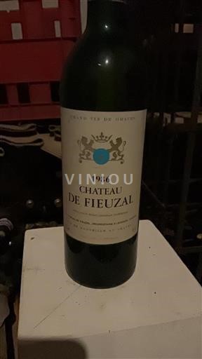 Bordeaux Pessac-Léognan Château Fieuzal 1986