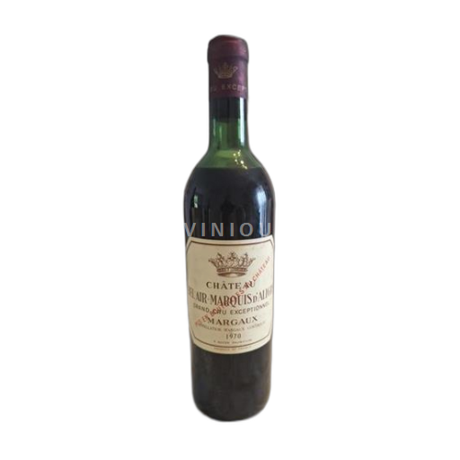 Bordeaux Margaux Bel Air Marquis Aligre 1970
