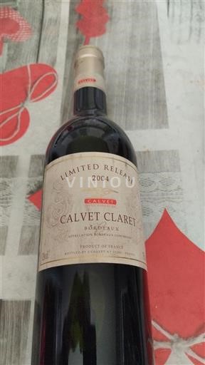 Burdeos Bordeaux Calvet Calvet Claret 2004