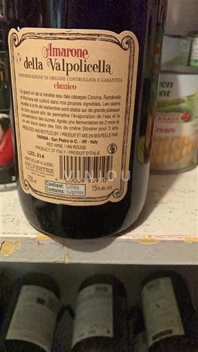 Benátsko Amarone della Valpolicella Farina 2020