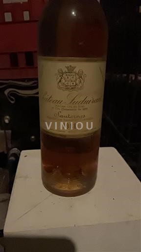 Bordeaux Sauternes Premier Cru Château Suduiraut 1988