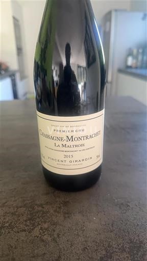 Bourgogne Chassagne-montrachet Premier Cru Vincent Girardin La Maltroie 2015