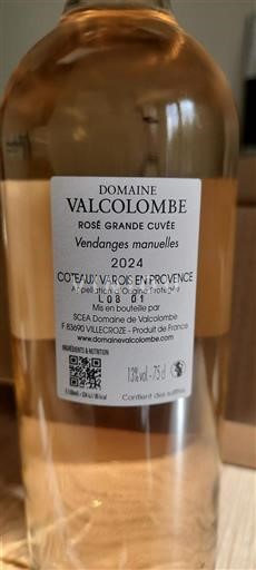 Provenza Coteaux Varois en Provenza Domaine Valcolombe Rosé Grande 2024