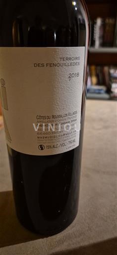 Roussillon Côtes du Roussillon Villages Mas Mudigliza Terroirs des Fenouillèdes 2018