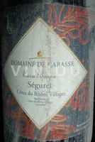 Rhône Valley Côtes du Rhône Villages Domaine Cabasse Casa Bassa Séguret Casa Bassa Séguret 2004