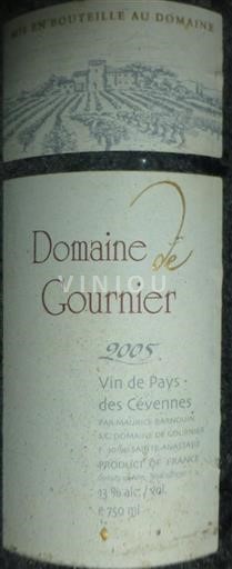 Languedoc Niet gespecificeerd Domaine Gournier 2005