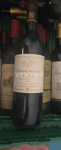 Bordeaux Saint-Émilion La Borderie de Chauvin 1995