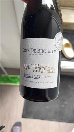 Beaujolais Côte-de-brouilly Domaine Montbriand 2023
