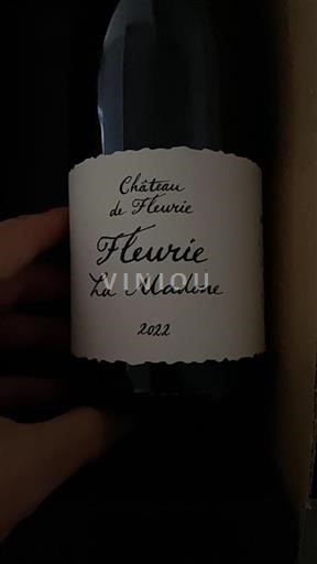Beaujolais Fleurie Château Fleurie La Madone 2022