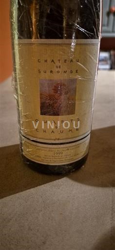 Údolí Loiry Quarts de Chaume Château Suronde Quarts de Chaume 1999