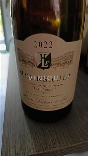 Bourgondië Meursault Henri Latour et Fils Les Vireuils 2022