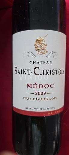 Bordeaux Médoc Cru Bourgeois Château Saint-Christoly 2009