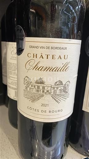 Bordeaux Côtes-de-bourg Château Chamaille 2021