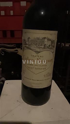 Bordeaux Saint-Estèphe Grand Cru Château Calon-Ségur 1991
