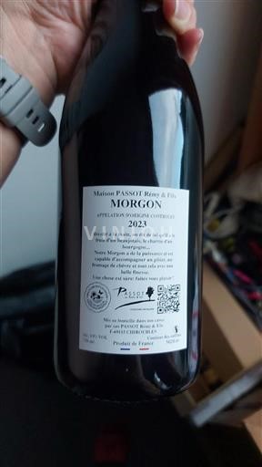 Beaujolais Morgon Maison PASSOT Rémy & Fils 2023
