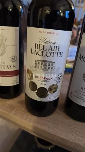 Bordeaux Château Bel Air Laclotte 2021