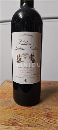 Bordeaux Château Lartigue Cèdres 2016