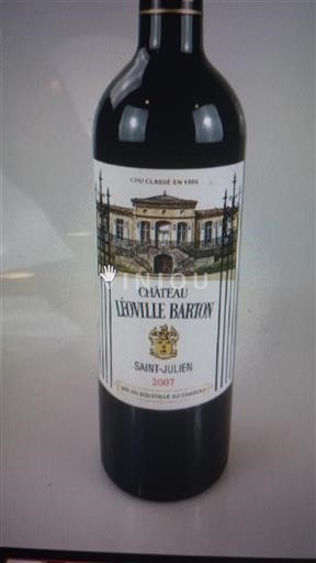 Bordeaux Saint-Julien Grand Cru Château Léoville Barton 2007
