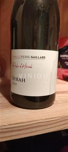 Alpen und Rhônetal Rhodanische Hügellandschaft Famille Pierre Gaillard Roche d'Hérode 2021
