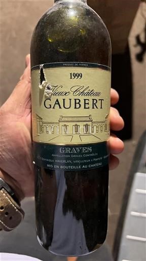 Bordeaux Graves Château Vieux Gaubert 1999