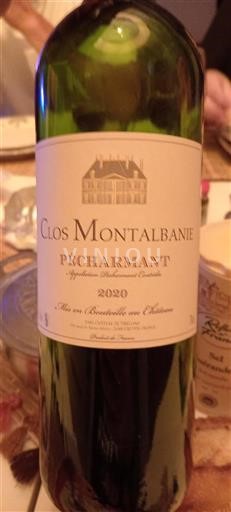 Zuidwest-Frankrijk Pécharmant Clos Montalbanie 2020