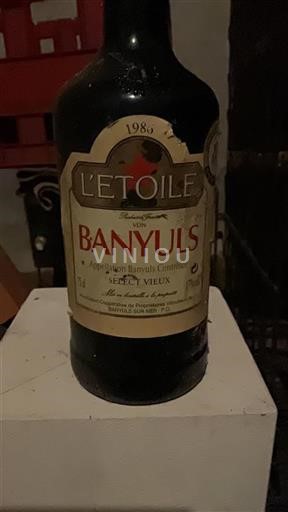 Roussillon Banyuls L'Etoile Select Vieux 1986