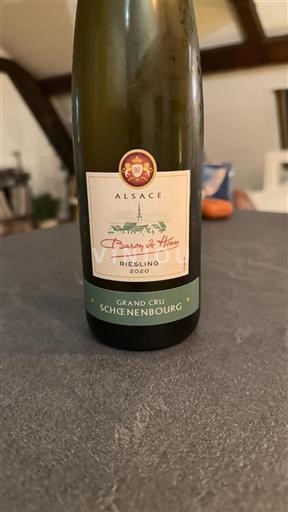 Elsass Nicht spezifiziert Grand Cru Baron de Hoen 2020