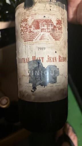 Bordeaux Nespecifikováno Château Haut Jean Redon 1989
