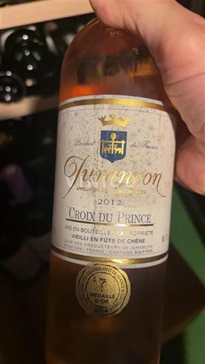 Südwestfrankreich Jurançon Cave des Producteurs de Jurançon Croix du Prince 2012