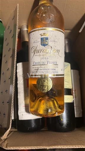 Südwestfrankreich Jurançon Cave des Producteurs de Jurançon Croix du Prince 2012
