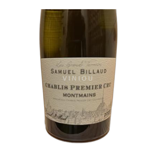 Burgundy Chablis Premier Cru Samuel Billaud Montmains 2023