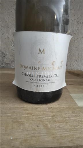 Borgogna Chablis Premier Cru Domaine Michaut Vau-Ligneau 2020