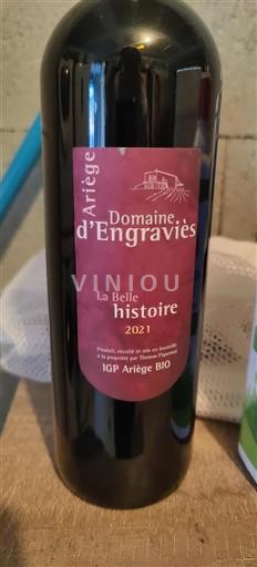 Sud-Ouest Ariège Domaine Engraviès La Belle histoire 2021