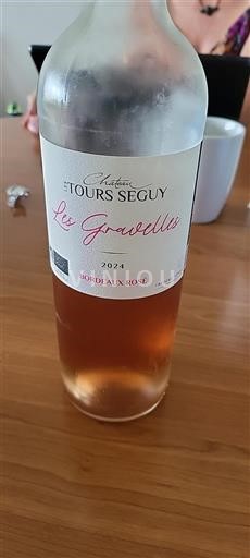 Bordeaux Bordeaux rosé Château Les Tours Seguy Les Gravelles 2024