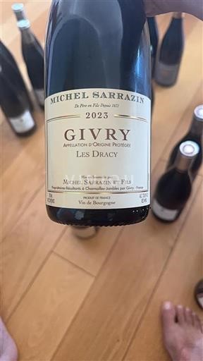 Burgundy Givry Michel Sarrazin et Fils Les Dracy 2023