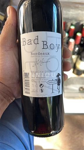 Bordeaux Ets Thunevin Bad Boy 2008