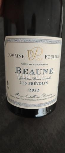 Bourgondië Beaune Domaine Poulleau Les Prévôles 2022