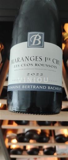 Burgundy Maranges Premier Cru Domaine Bertrand Bachelet Les Clos Roussots 2022