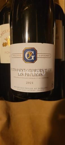 Bourgogne Nuits-Saint-Georges Premier Cru Philippe Gavignet Les Pruliers 2021