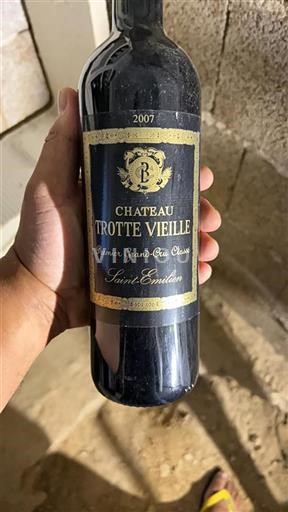 Bordeaux Saint-Émilion Premier Grand Cru Classé Château Trotte Vieille 2007