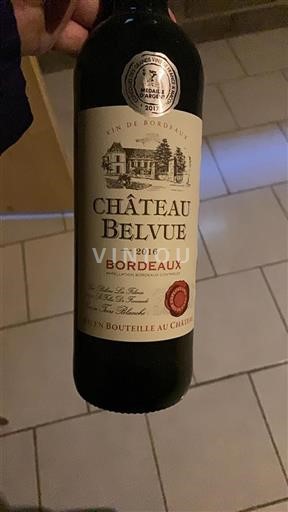 Bordeaux Château Belvue 2016