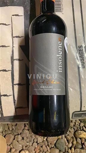 Sudoeste Gaillac Domaine Grand Chêne Insolence 2022