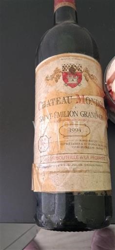 Bordeaux Saint-Émilion Grand Cru Château Mondain 1994